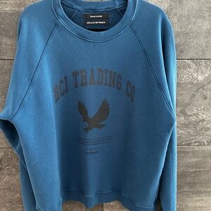 Reese Cooper How Letters Travel Blur Sweatshirt Size L